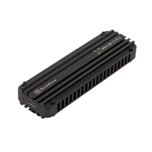 SilverStone MS12 M.2 SSD Futerał USB 3.2 - czarny - 1886962