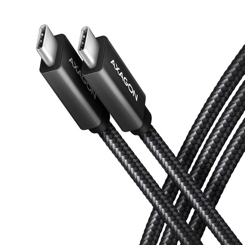 AXAGON BUCM32-CM20AB USB-C 3.2 Gen 2 do USB-C 3.2 Gen 2, czarny - 2m - 1887025