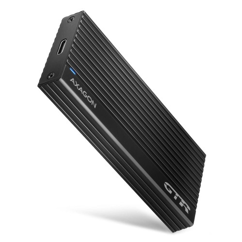 AXAGON EEM2-GTR Etui zewnętrzne na dyski SSD M.2 USB-C 3.2 Gen 2, czarne - 1887054