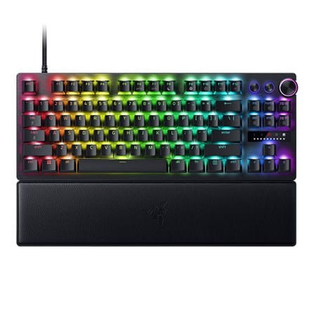Razer | Huntsman V3 Pro bez klawiatury numerycznej | Klawiatura do gier | Przewodowe | Stany Zjednoczone | Czarny | Analogowy optyczny - 1888021