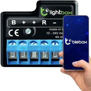 Blebox LightBox bezprzewodowy kontroler LED Czarny
