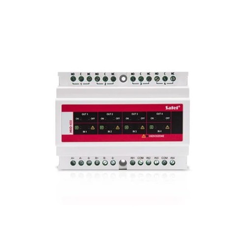 SATEL MODUŁ WEJŚĆ I WYJŚĆ KONWENCJONALNYCH (DO CENTRALI ADRESOWALNEJ) MIO-400 - 1888900