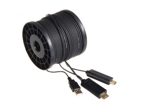 Przewód Maclean, Hdmi - Hdmi, Optical , 16Gbps, FullHD 3D, 305m, MCTV-683 - 1889111