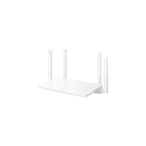 Huawei WiFi AX2 802.11ax, 300+1201 Mbit/s, 10/100/1000 Mbit/s, Ethernet LAN (RJ-45) porty 3, typ anteny Zewnętrzna, Biała