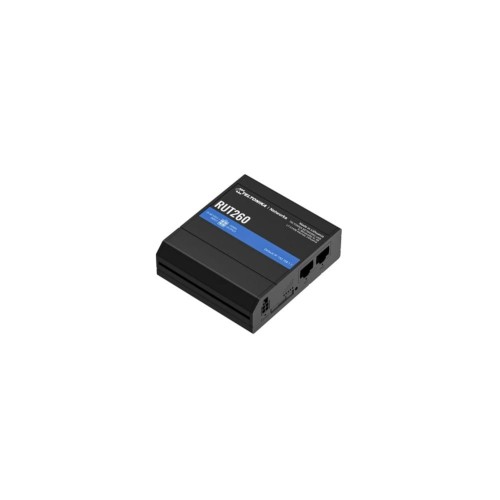 Teltonika RUT260 | Przemysłowy Router LTE | Cat.6, 2x LAN 100Mb/s WiFi 2,4GHz, RUT260 000000 - 1889574