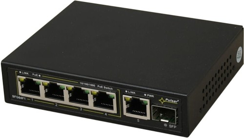 Switch 6-portowy PULSAR SFG64F1 do 4 kamer IP - 1889792