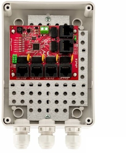SWITCH 6-PORTOWY POE ATTE xPoE-6-11-S2 (zewnętrzny) - 1889857