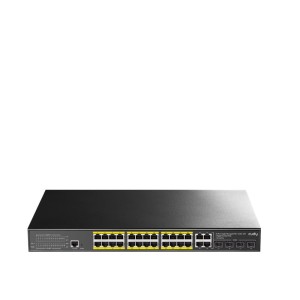 Switch CUDY GS2028PS4-300W 24-Port Gigabit L2 Managed PoE+ 300W  4x Gigabit Combo Ports