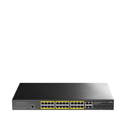 Switch zarządzalny Cudy GS2028PS4-300W 24x10/100/1000Mbps PoE+ 300W 4xSFP/TP Combo - 1889890