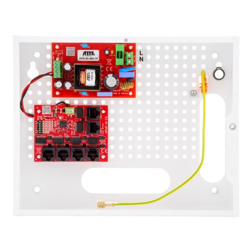 SWITCH 5-PORTOWY POE DO 5 KAMER IP ATTE IP-5-11-E - 1889969