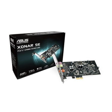 ASUS Xonar SE 5.1 PCIe gaming sound card - 1890196