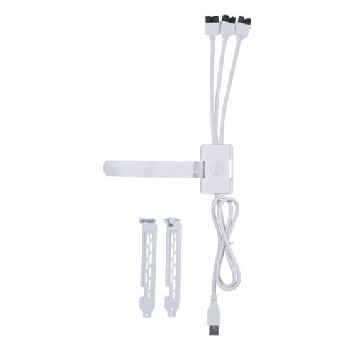 Koncentrator USB Lian Li PW-U2TPAW - biały - 1892901