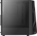 Aerocool NightHawk Duo Midi-Tower, szkło hartowane - czarne - 1893387