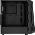 Aerocool NightHawk Duo Midi-Tower, szkło hartowane - czarne - 1893388
