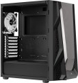 Aerocool NightHawk Duo Midi-Tower, szkło hartowane - czarne - 1893386