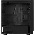 AEROCOOL AEROPGSRIFT-BK-RGB PC case ATX RIFT RGB USB 3.0 - 1x120mm BLACK FAN - Towar z uszkodzonym opakowaniem (P) - 1893403