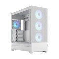 Projektowanie fraktalne | Pop XL Air RGB | Szyba boczna | Biały przezroczysty odcień TG | E-ATX do 280 mm, ATX , mATX, Mini ITX | Zasilacz w zestawie Nie | Format ATX - 1893519