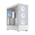 Projektowanie fraktalne | Pop XL Air RGB | Szyba boczna | Biały przezroczysty odcień TG | E-ATX do 280 mm, ATX , mATX, Mini ITX | Zasilacz w zestawie Nie | Format ATX - 1893507