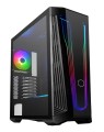 Cooler Master MasterBox 540 Midi-Tower, ARGB, Szkło hartowane - czarny - 1893839