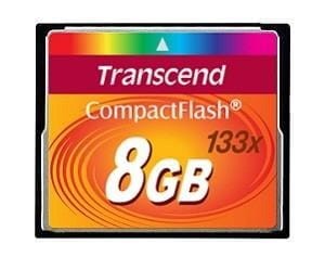 KOMPAKTOWA PAMIĘĆ FLASH 8GB 133X TS8GCF133 TRANSCEND - 1894456