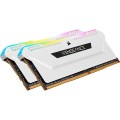 Corsair Vengeance RGB Pro SL, DDR4-3600, CL18 - 16 GB Dual-Kit, biały - 1894583