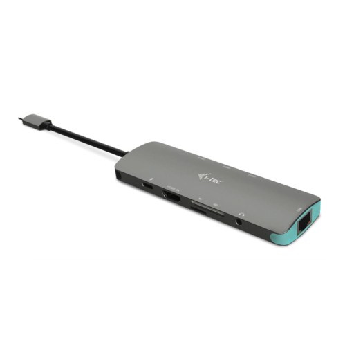 i-tec USB-C Metal Nano Stacja Dokująca 1x HDMI 4K 30Hz 1x LAN 3x USB 3.0 1x PD - 1890701