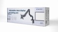 GEMBIRD BIURKOWE REGULOWANE RAMIĘ/UCHWYT NA MONITOR 17-32, VESA 100X100MM, DO 8 KG - 1463387