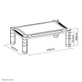 Podstawka Neomounts NSMONITOR20 10"-32" max 10 kg Czarny - 1891042