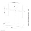 Uchwyt do ekranów Neomounts FPMA-D1250BLACK biurkowy 32"-60" max VESA 600x400 max 40 kg Black - 1891055