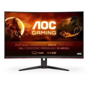 Monitor AOC 31,5" CQ32G2SE/BK 2xHDMI DP głośniki
