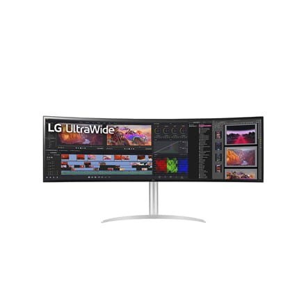 Monitor LG 49" UltraWide 49WQ95C-W 2xHDMI DP 2x USB 3.0 USB-C - 1891314