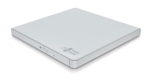 Nagrywarka zewnętrzna DVD -/+ R/RW Slim USB Hitachi-LG GP57EW40 (biała) - 1892181