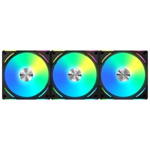 Wentylator Lian Li UNI FAN AL120 V2 ARGB PWM 120mm czarny Triple Pack with Controller
