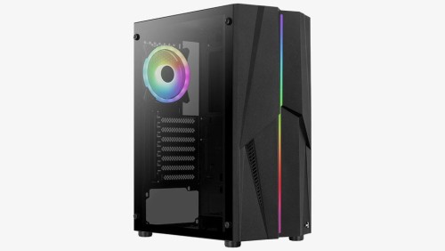 OBUDOWA AEROCOOL PGS MECHA-G-BK-v2 ARGB BLACK - 1893210