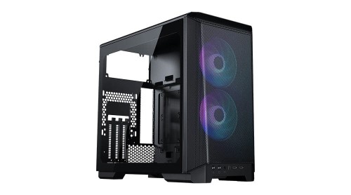 Obudowa Phanteks Eclipse P200A D-RGB Mini-ITX Mini Case bez zasilacza z oknem czarna - 1893229