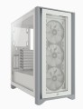 Obudowa Corsair iCUE 4000X RGB Mid-Tower ATX Tempered Glass White (CC-9011205-WW) - 1510773