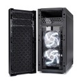 Obudowa FRACTAL DESIGN FD-CA-FOCUS-BK-W (ATX, ITX, Micro ATX; kolor czarny) - 876894