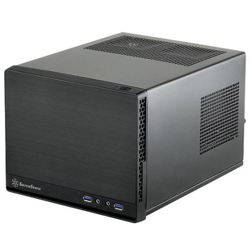 Silverstone Obudowa Compact Cube SST-SG13B-Q Sugo Mini-ITX, czarna - 1893752