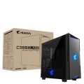 Obudowa Gigabyte AORUS C300 ATX Midi Black z oknem bez zasilacza - 1893880