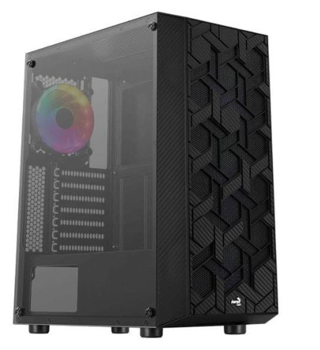 OBUDOWA AEROCOOL PGS HIVE-G-BK-v3 FRGB BLACK - 1893951