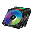 Wentylator ARCTIC P12 PWM PST A-RGB 0dB 3 pcs Value Pack - 1319897