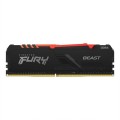 Pamięć DDR4 Kingston Fury Beast RGB 32GB (1x32GB) 3200MHz CL16 1,35V czarna - 1894786
