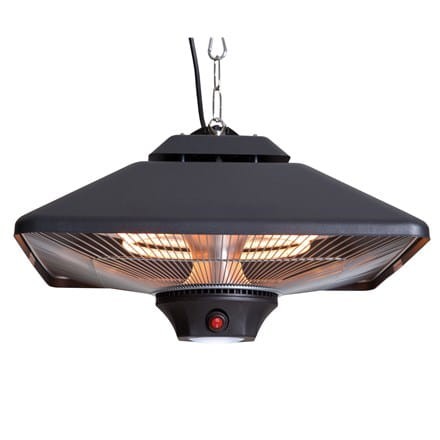 SŁONECZNY | Grzejnik | CE17SQ-B, Spica Bright Wiszący | Podczerwień | 2000 W | Liczba poziomów mocy | Nadaje się do pomieszczeń o powierzchni do m2 | Czarny | IP24 - 1881950