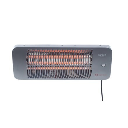 SŁONECZNY | Grzejnik | LUG-2000W, Ściana kwarcowa Lugo | Podczerwień | 2000 W | Liczba poziomów mocy | Nadaje się do pomieszczeń o powierzchni do m2 | Szary | IP24 - 1881953