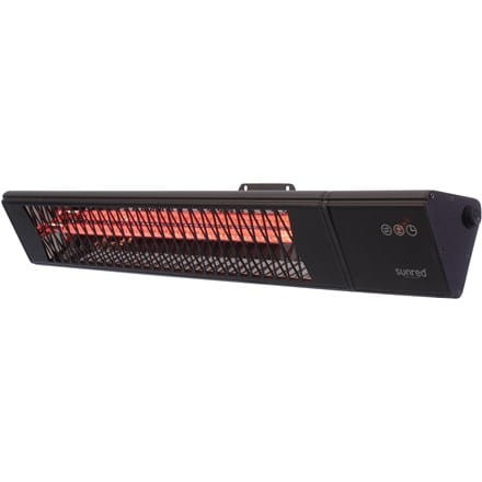 SUNRED Promiennik PRO25W-SMART, Triangle Dark Smart Wall na podczerwień 2500 W Czarny IP55 - 1881979
