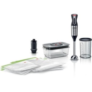 Bosch MSM6S20B 0,6 l Blender immersyjny 1000 W Czarny, Srebrny