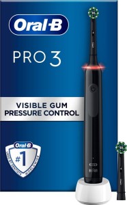Oral-B Eltandborste Pro 3 3400N Czarny