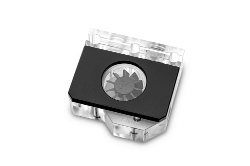 EK Water Blocks EK-Quantum Scalar Flowmeter Top-To-Bottom D-RGB - Schwarz - 1885408