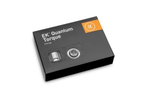Bloki wodne EK EK-Quantum Torque STC 10/16 - opakowanie 6 szt., srebrne
