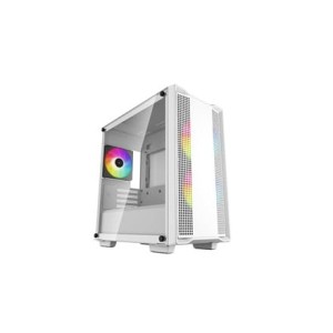 DeepCool CC360 ARGB Micro-ATX Gehäuse - weiß